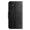 For Samsung Galaxy A36 5G Butterfly Flower Pattern Flip Leather Phone Case(Black)