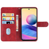 Leather Phone Case For Xiaomi Redmi Note 10 JE Japanese Version(Red)