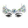 3 PCS  Forehead Green Masquerade Makeup Acrylic Face Sticker