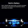 KUQIBAO Motorcycle Helmet Waterproof Bluetooth Headset With Screen(Soft Microphone)