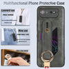 For Asus ROG Phone 6 / ROG6 Wristband Leather Back Phone Case(Green)