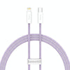 Baseus CALD000005 Dynamic Series 20W USB-C / Type-C to 8 Pin Fast Charging Data Cable, Cable Length:1m(Purple)