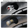 4pcs /Set For GR Metal Car Tire Valve Modification, Color: Blue