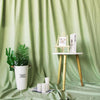 1 x 2.4m Photo Background Cloth Increased Widened Photography Cloth Live Broadcast Solid Color Cloth(Green)