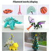 10colors /Set PCL 5m 3D Printing Pen Consumables 1.75mm High Tough Line Material Environmental Raw Material Printing Silk Thread