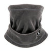 YIPINU YPU-3 Autumn/Winter Cold-proof Collar Outdoor Windproof Riding Mask, Size: Free Code(Deep Gray)