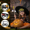 Halloween Decoration Funny Glasses Party Skeleton Spider Horror Props Sickle