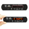 Car 12V 2x3W Audio MP3 Player Decoder Board FM Radio TF USB 3.5mm AUX, with Bluetooth / Recording Call Function / Power Amplifier / Remote Control