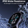 JOYROOM JR-FC1 Classic Series 1.28 inch IP68 Waterproof Smart Watch Support Make / Answer Call & Heart Rate Monitoring(Dark Grey)