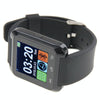 U80 Bluetooth Health Smart Watch 1.5 inch LCD Screen for Android Mobile Phone, Support Phone Call / Music / Pedometer / Sleep Monitor / Anti-lost(Black)
