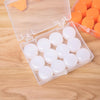 12pcs /Box Silicone Mud Children Sleep Earplugs Noise Reduction Swimming Waterproof Ear Plugs(Blue)