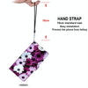 For Alcatel 1SE (2020) Coloured Drawing Cross Texture Horizontal Flip PU Leather Case with Holder & Card Slots & Wallet & Lanyard(Chrysanthemum Pink White Purple)