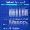 2pcs HQ8505 15V 5.4W Shaver Adapter Charger for PHILIPS HQ8500 HQ6070 HQ6075 HQ6090 PT860 AT890,US Plug