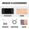 ANBERNIC RG35XX H Handheld Game Console 3.5 Inch IPS Screen Linux System 64GB+128GB(Black)