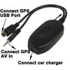 2.4G GPS Wireless Car Rearview Reversing Parking Backup Color Camera, Wide viewing angle: 120 Degrees(WX1637BS)(Black)