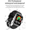 T50 1.85 inch Silicone Band IP67 Waterproof Smart Watch Supports Voice Assistant / Health Monitoring(Red)