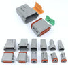 2 PCS DT04-8P / DT06-8S With Copper Car Waterproof Connector Conductive Connection Terminal