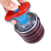 SL700 Laser-Top Dual Laser Light Show Gyro with Launcher(Red)