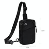 Outdoor Sports Chest Bag Lightweight Cell Phone Crossbody Packs(Beige)