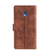 For Alcatel 1c 2019 Skin Feel Crocodile Texture Magnetic Clasp Horizontal Flip PU Leather Case with Holder & Card Slots & Wallet(Brown)