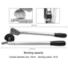 HSD TB-3210 10mm Diameter Manual Stainless Steel Pipe Iron Tube Bender Air Conditioner Copper Pipe Aluminum Pipe Bender