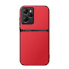 For Redmi Note 12 Pro Speed Litchi Leather Magnetic Full Coverage Shockproof Phone Case(Red)