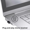 Logitech M330 Wireless Optical Mute Mouse with Micro USB Receiver (Grey)