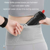 COOLFCA Outdoor Fitness Sports Non-slip Breathable Mobile Phone Fanny Pack, Size: 14x32.5cm(Gray)