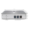 HYSTOU H2 Windows / Linux System Mini PC, Intel Core I5-7267U Dual Core Four Threads up to 3.50GHz, Support mSATA 3.0, 4GB RAM DDR3 + 256GB SSD (Black)