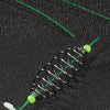5 in 1 Stranded Double Hook Anti-winding Silver Carp Fishing Group Spring Fishing Hook, Specification:13(Fluorescent Hook)