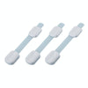 Slide Adjust Baby Safety Lock Refrigerator Drawer Lock(White)