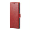 For Samsung Galaxy S24 Ultra 5G Fierre Shann PU Genuine Leather Texture Phone Case(Red)
