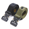Maden S2001059 Men Retro Casual Weaving Adjustable Belt(Black)