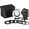 TRIOPO TR-15EX Macro Ring TTL Flash Light with 6 Different Size Adapter Rings For Canon E-TTL(Black)
