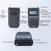 QINGLV QL-518 Portable Bluetooth Transmitter Radio Support FM / AM / MP3(Black)