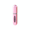 Portable Mini Aluminum Refillable Perfume Bottle Spray Empty Cosmetic Containers Atomizer, Capacity:5ml(Pink)