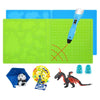 3D Printing Pen Copy Silicone DIY Painting Template Mat, Specification: Green Large