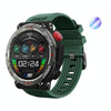 LOKMAT ZEUS 5 PRO 1.46 Inch 5ATM Waterproof Flashlight Bluetooth Call Smart Watch(Dark Green)
