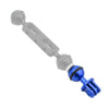 PULUZ  CNC Aluminum Ball Head Adapter Mount for GoPro, Insta360, DJI and Other Action Cameras, Diameter: 2.5cm(Blue)