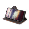 For Alcatel Axel / Lumos Skin Feel Straw Hat Magnetic Buckle Leather Phone Case(Brown)