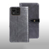 For ASUS Zenfone 11 Ultra idewei Crocodile Texture Leather Phone Case(Grey)