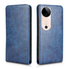 For vivo S19 Pro 5G Magnetic Vertical Flip Leather Phone Case(Blue)