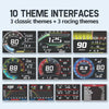 A580 OBD2 HUD Head-Up Display Speedometer Car Diagnostics