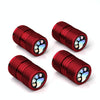 4pcs /Set Bear Claw Car Tire Modification Valve Protective Cap(Red)