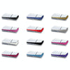 For PS5 Slim Console Middle Sticker Scratch Resistant Digital Optical Drive Version Universal Sticker, Color: Carbon Fiber Pink