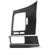 3 in 1 Car Carbon Fiber Driver Seat Left Side Panel Decorative Sticker for Honda Civic 8th Generation 2006-2011, Left Drive