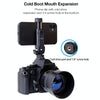 Cimapro Swivel Cold Boot Camera Phone Mount Bracket External Tripod(White)
