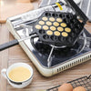 Household Non-stick Bakeware Mold QQ Egg Baking Tray(Black)