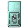 For Samsung Galaxy S25 Ultra 5G Sliding Camshield Holder Phone Case(Green)