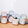 Cute Children Small Alarm Clock Bedside Night Light Clock(A306 Pink)